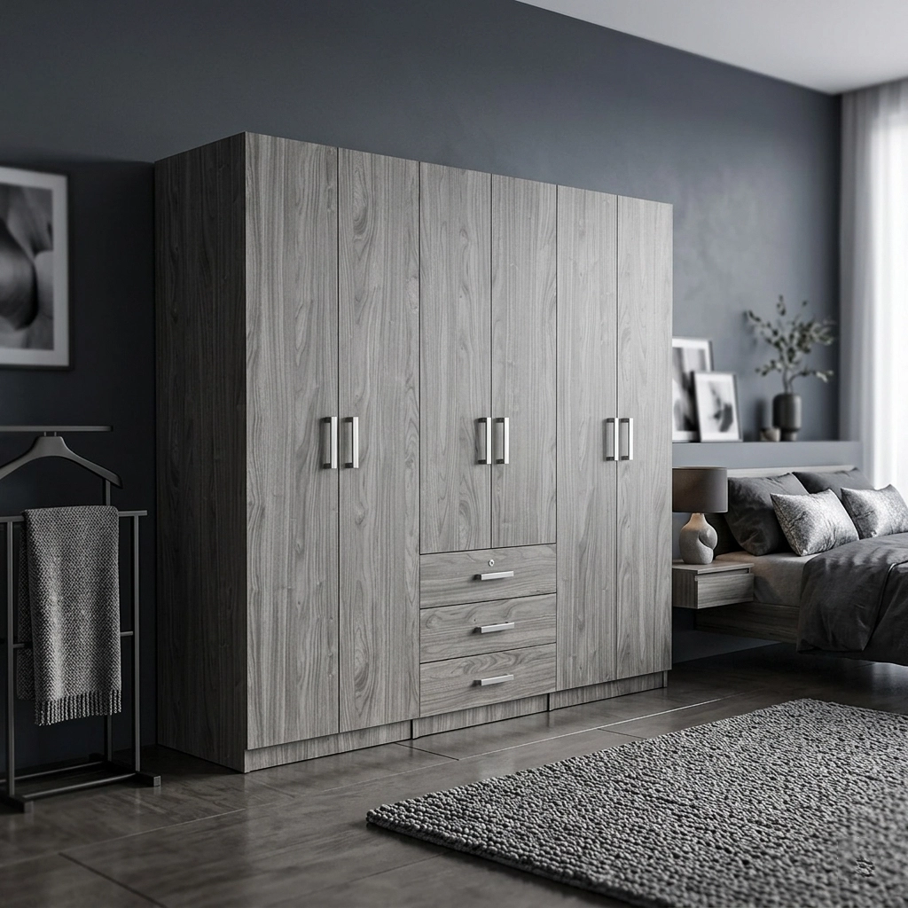 6 door wardrobe for bedroom in Dubai UAE