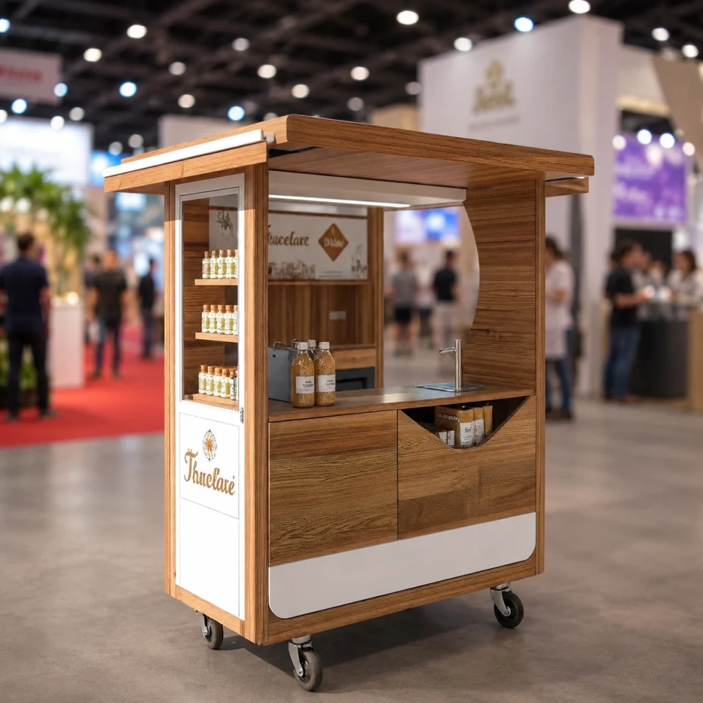 Brand activation event kiosk UAE