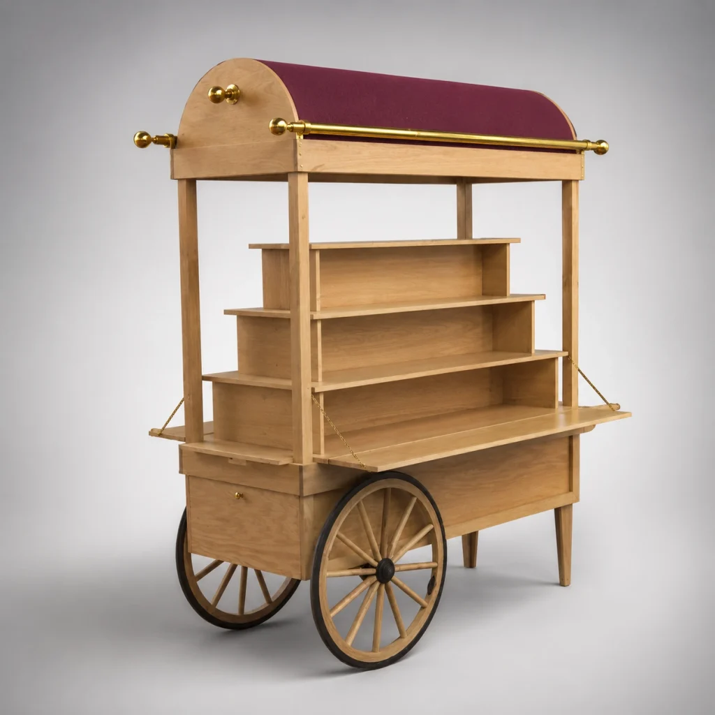 Custom Wooden Kisok 
