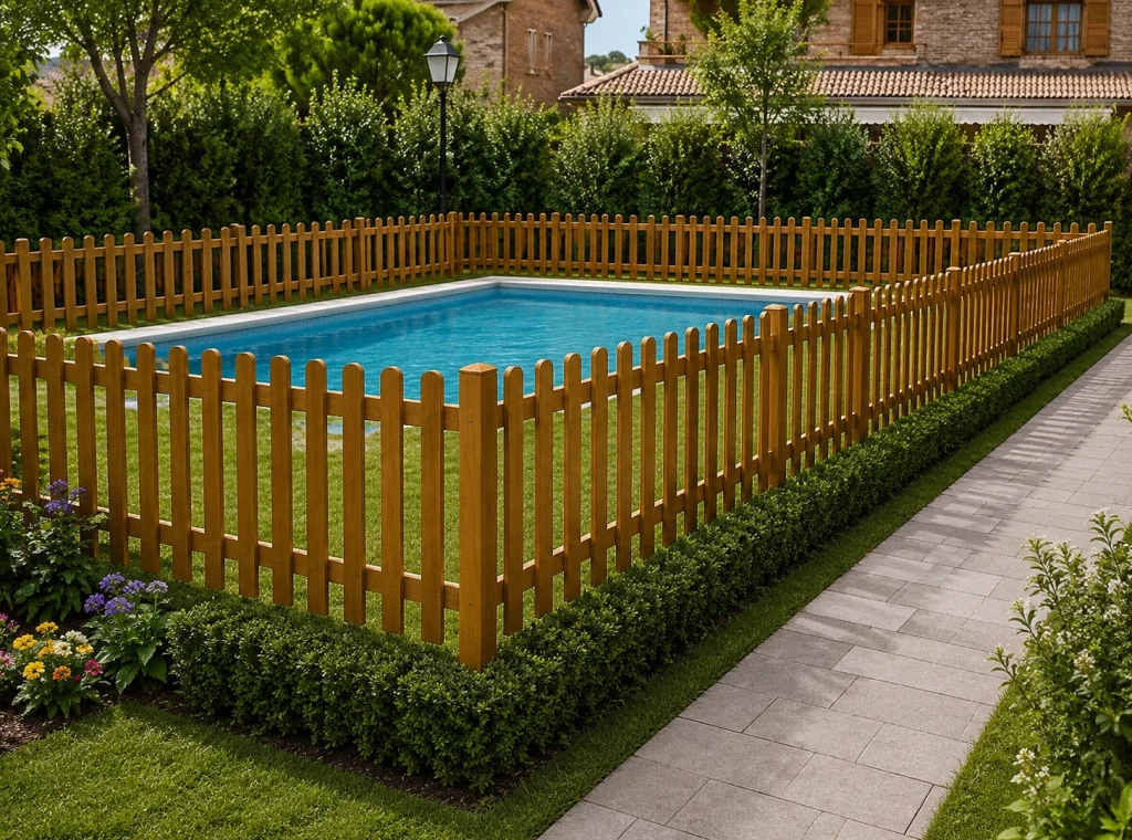 Decorative outdoor picket fencing suppliers in Dubai