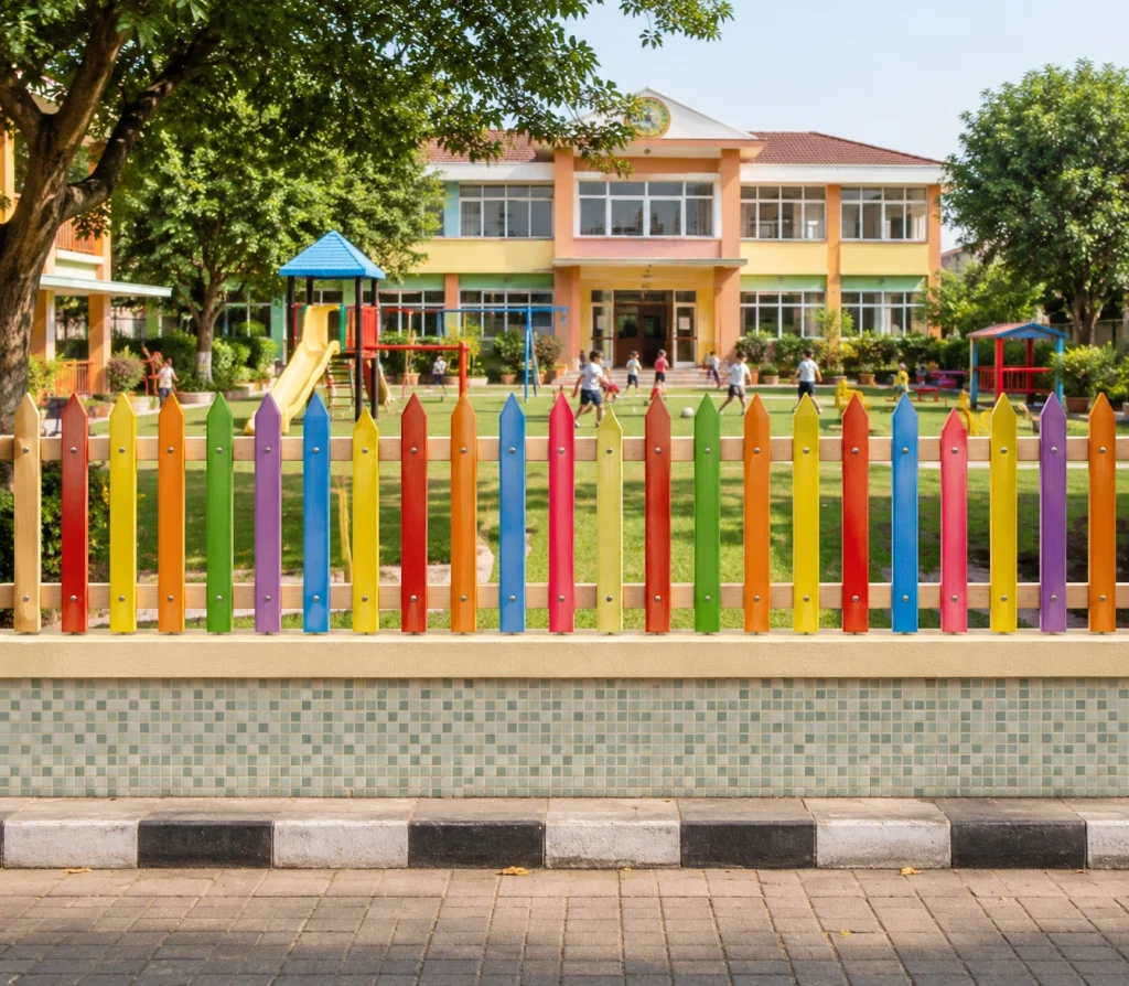 Kids Play Area Fence Design