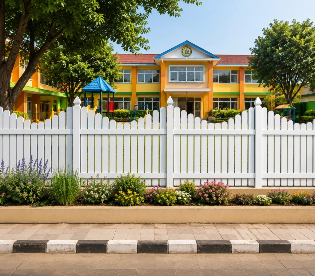 Kids school boundary Fence Dubai