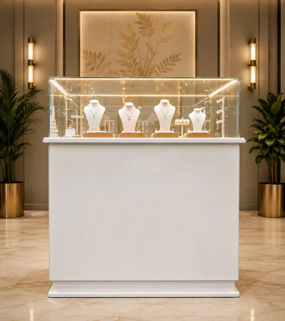 Large Jewelry Display Cabinet