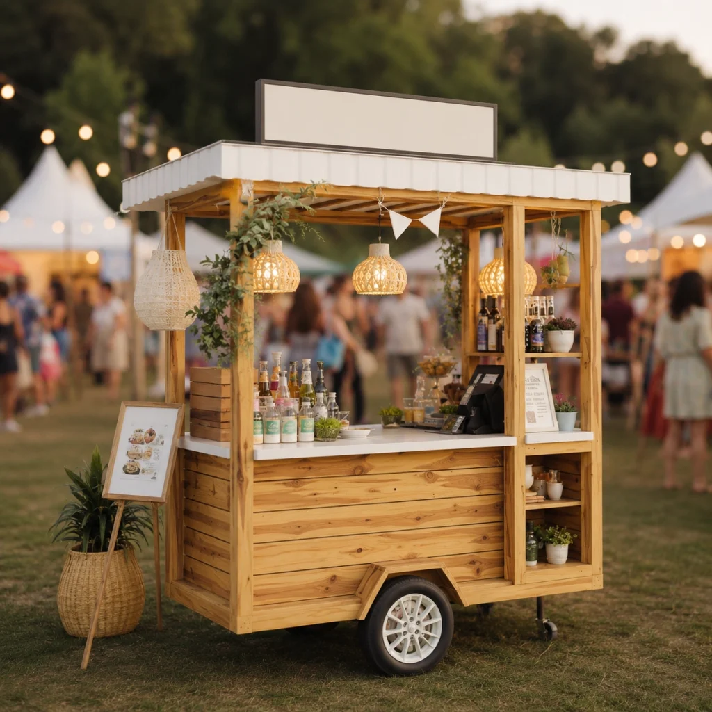 Indoor festival rental kiosk supplier UAE