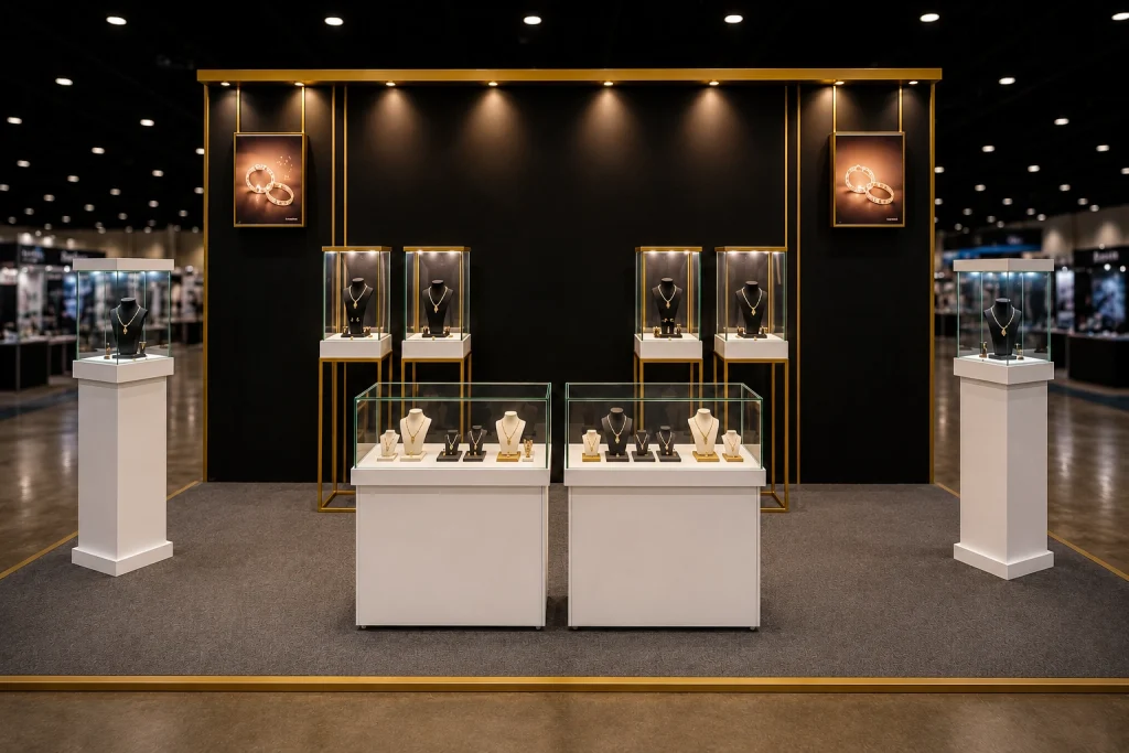 Rental Jewelry Display Showcases