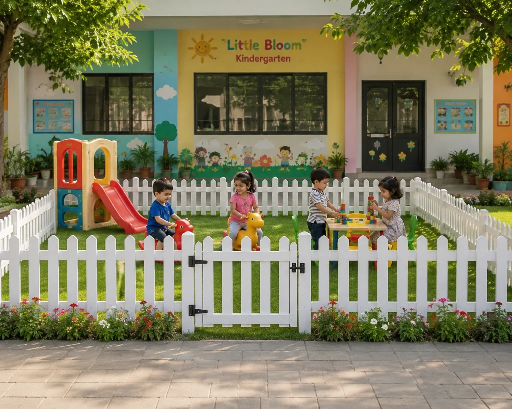 baby Play Fence school garden