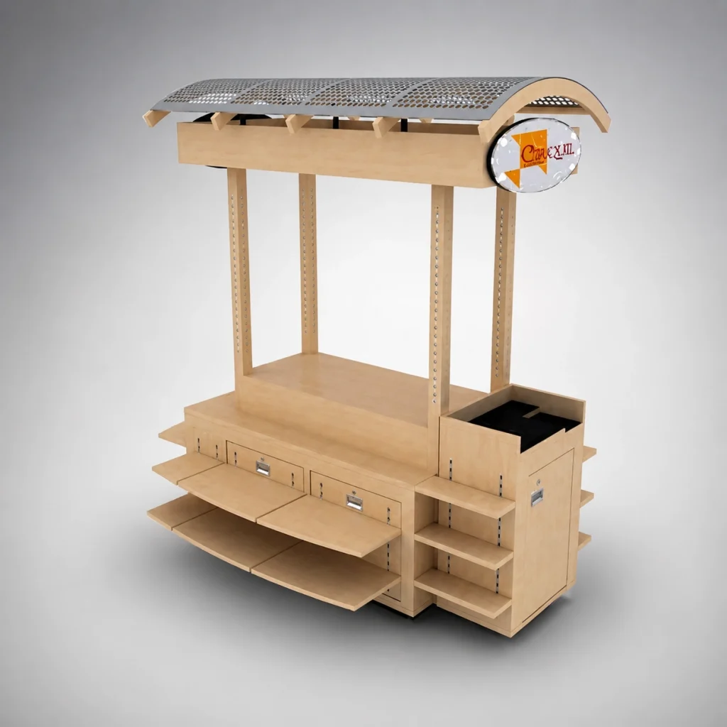 custom rental kiosk