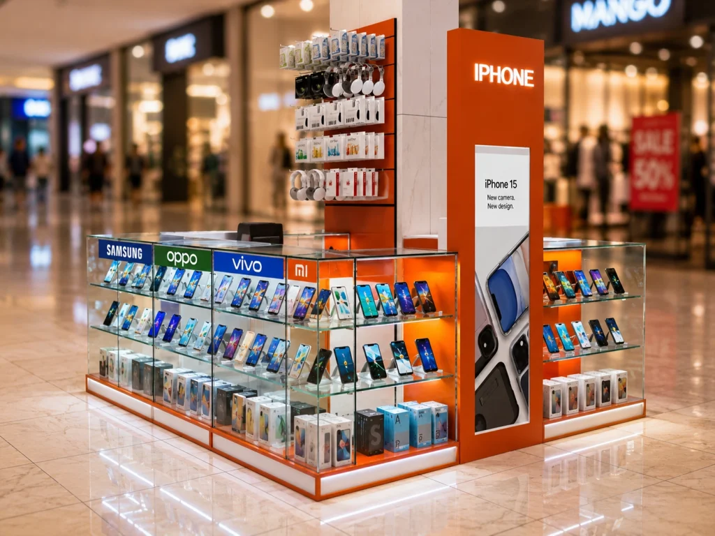 indoor mobile kiosk