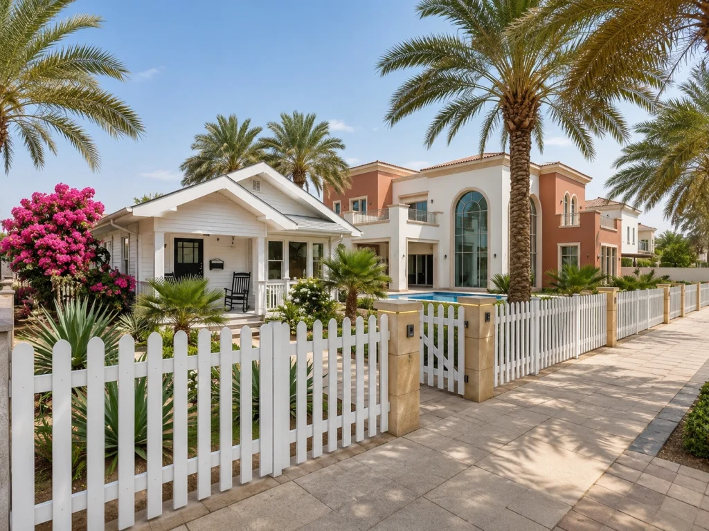 picket fence villa Dubai