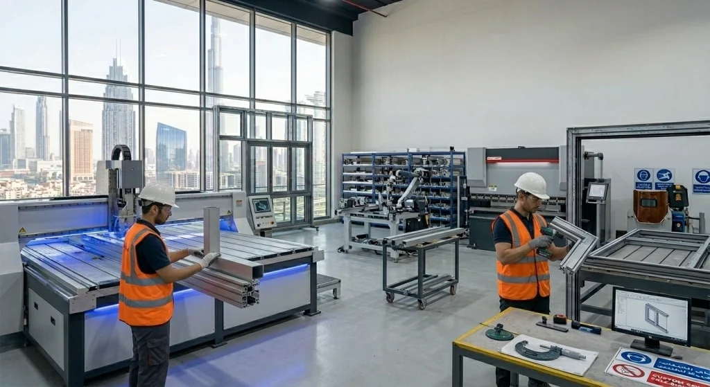 Aluminium Fabrication Services in Dubai