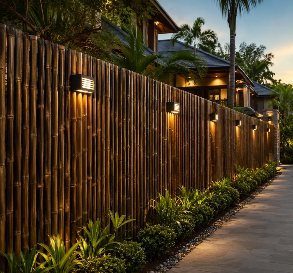 Bamboo Privacy Fence