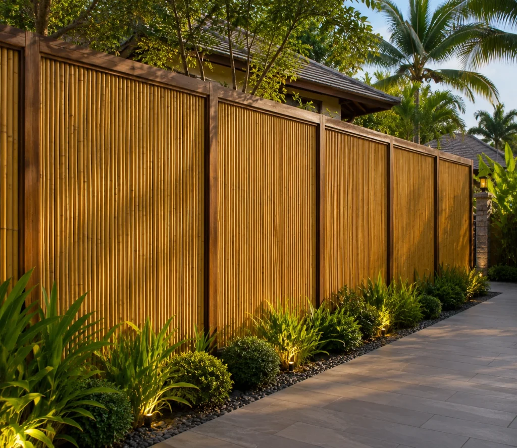 Bamboo Privacy Fence Dubai
