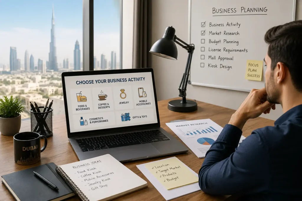 Decide Your Business Activity