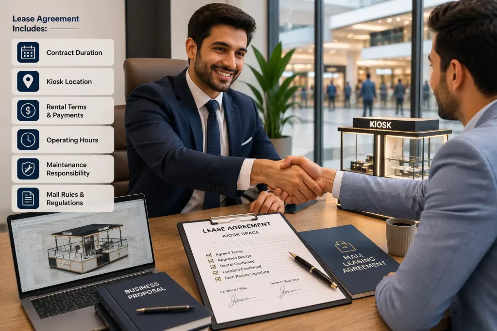 Sign the Lease Agreement