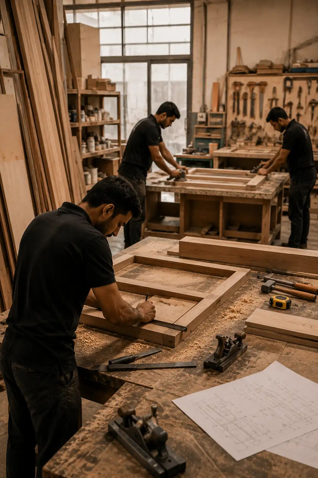 Dubai MTS workshop and custom fabrication work