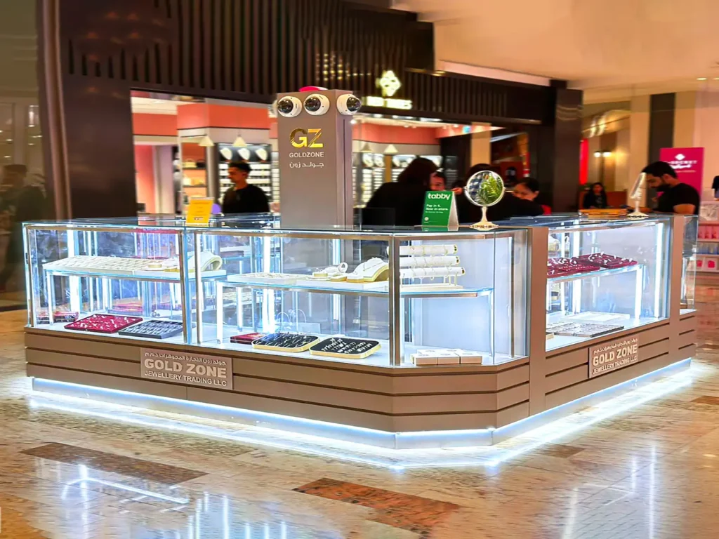 Al Ghurair Mall Jewelry Kiosk Dubai