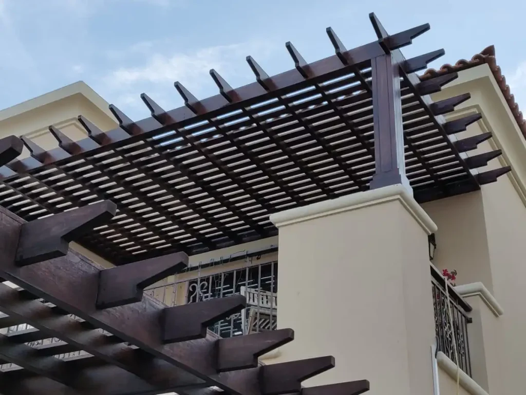 Balcony Pergola in Dubai Arabian Ranches