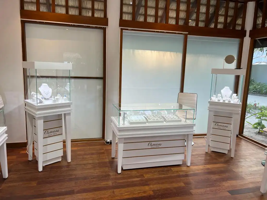 Jewelry Display Project done at Maldives