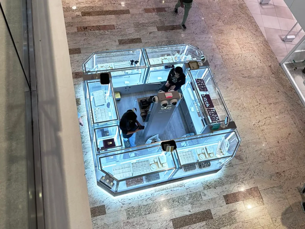Jewelry Kiosk in Al Ghurair Mall