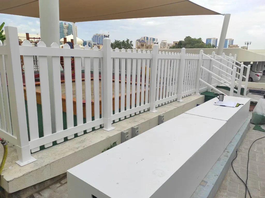 Kids Play Area picket Fence at Bur Dubai