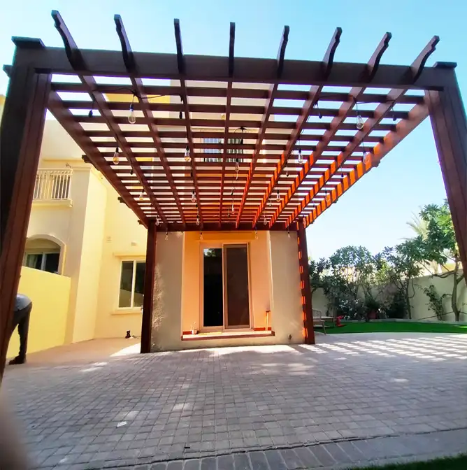 Pergola project at springs Dubai