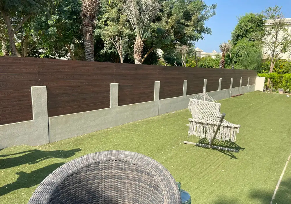 WPC Fence Project at Al Furjan