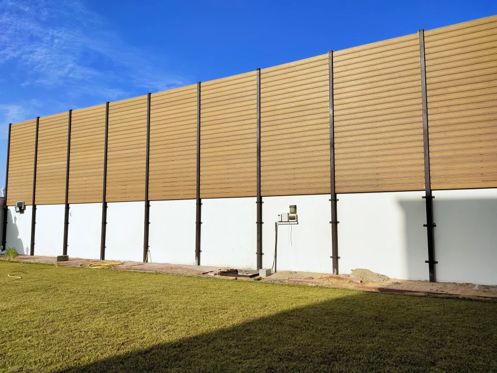 WPC Fence Project done at Sharjah