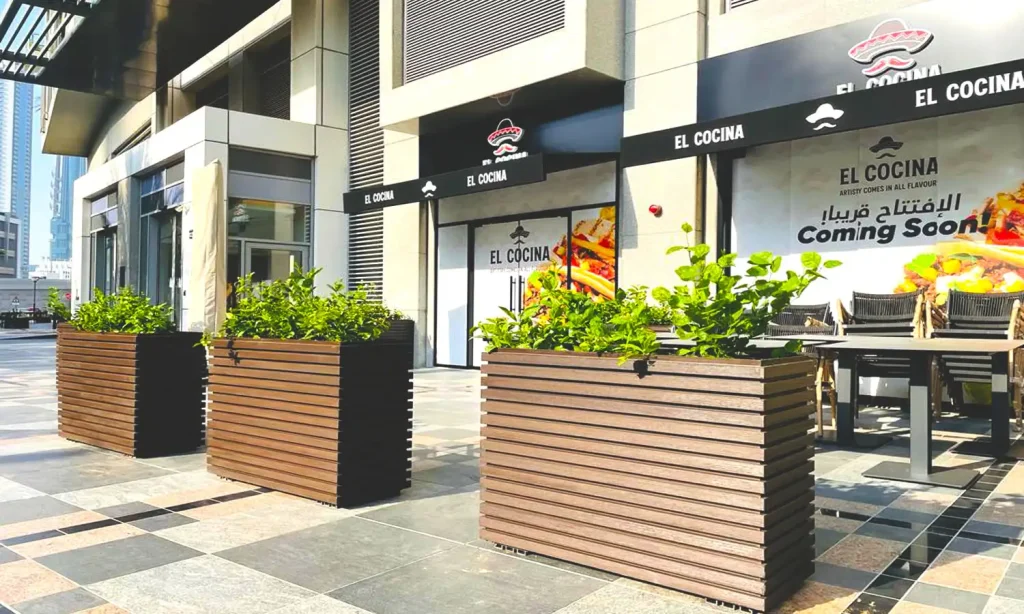 WPC Planter Box Project done by MTS