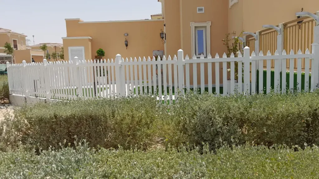 garden fence Project at villa nova
