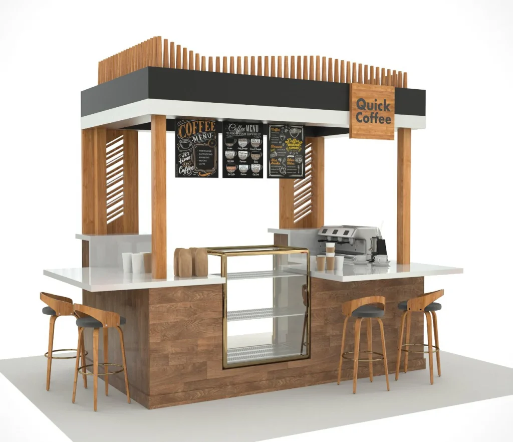 Food Kiosk Design in Dubai