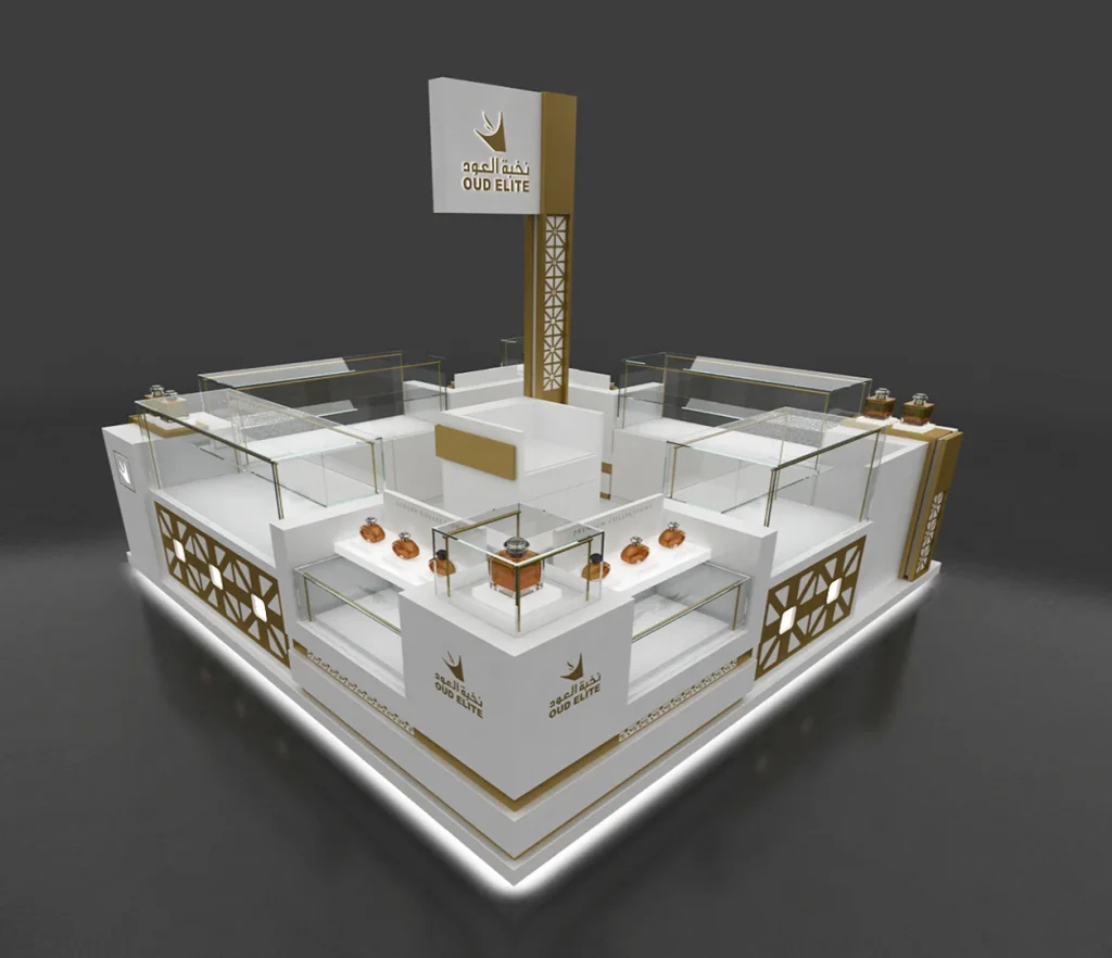 Perfume Kiosk Design ideas mall in UAE